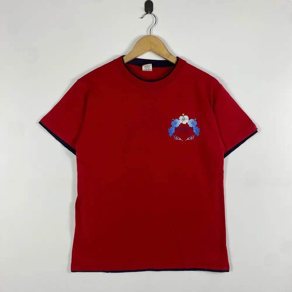 Vintage Vintage DIG DEEP SURF Double Layer Hibiscus Graphic Surf Tee Size US M / EU 48-50 / 2 - 4 Thumbnail
