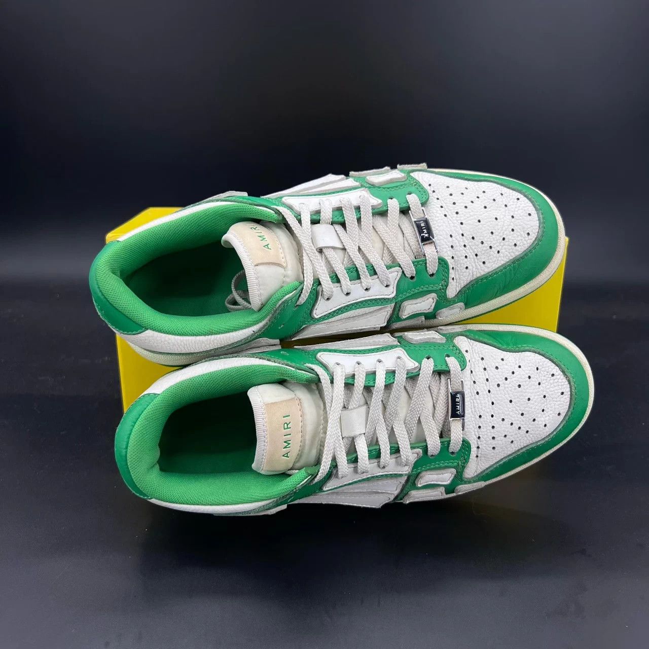 Amiri Amiri Bone Shoes OG White/Green 42 With Box Slight Scuffs Size US 9 / EU 42 - 8 Thumbnail