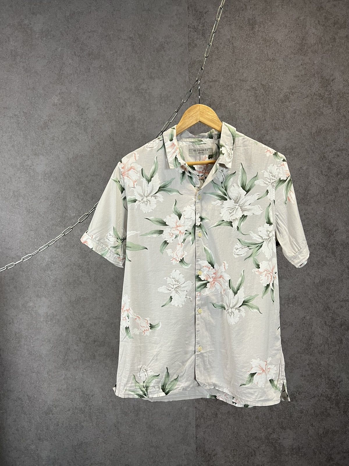 Allsaints Hawaiian designer shirt