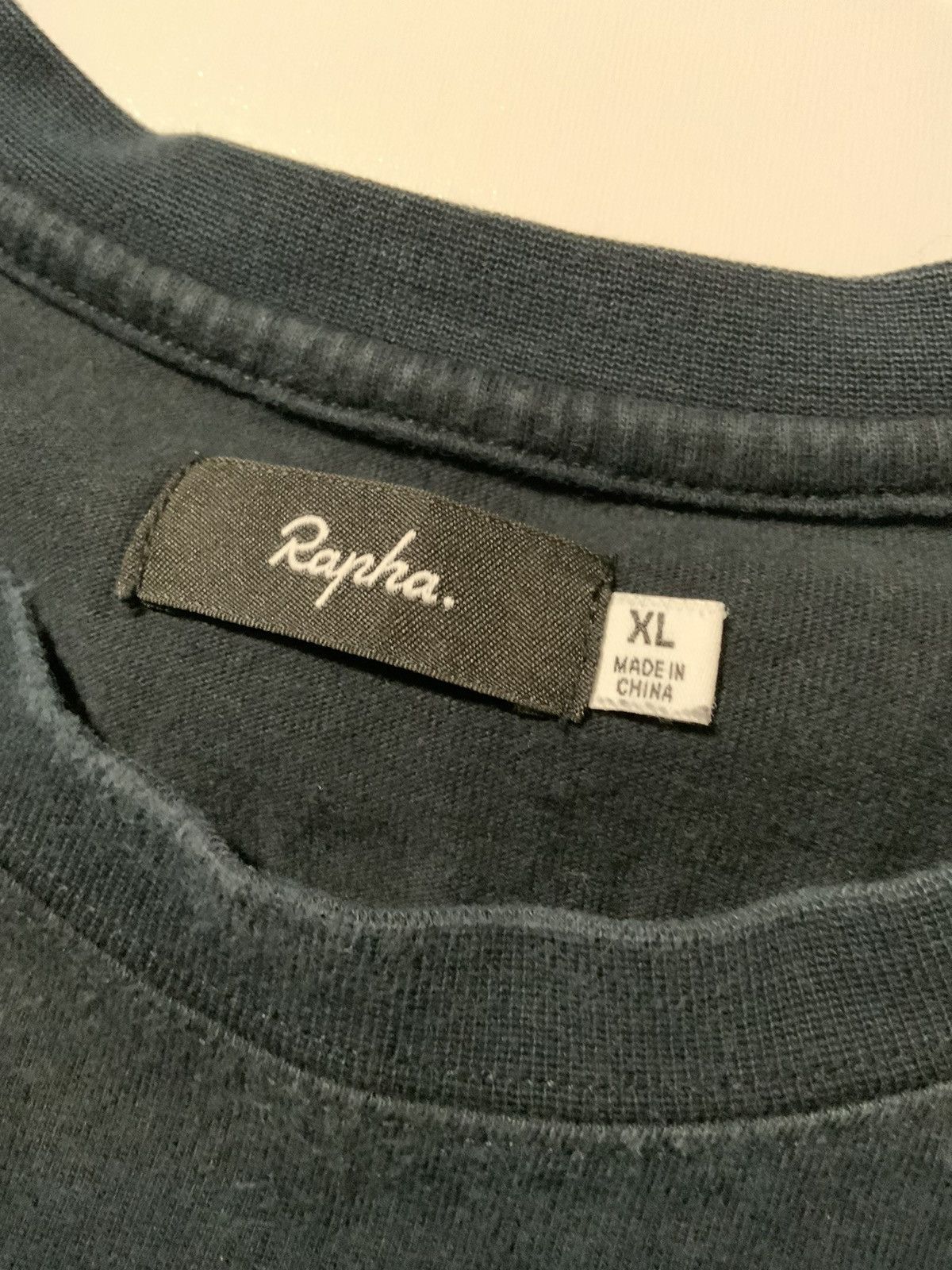 Rapha Rapha Cycling Bike Black Spellout S/S Crewneck T-Shirt Size US XL / EU 56 / 4 - 6 Thumbnail