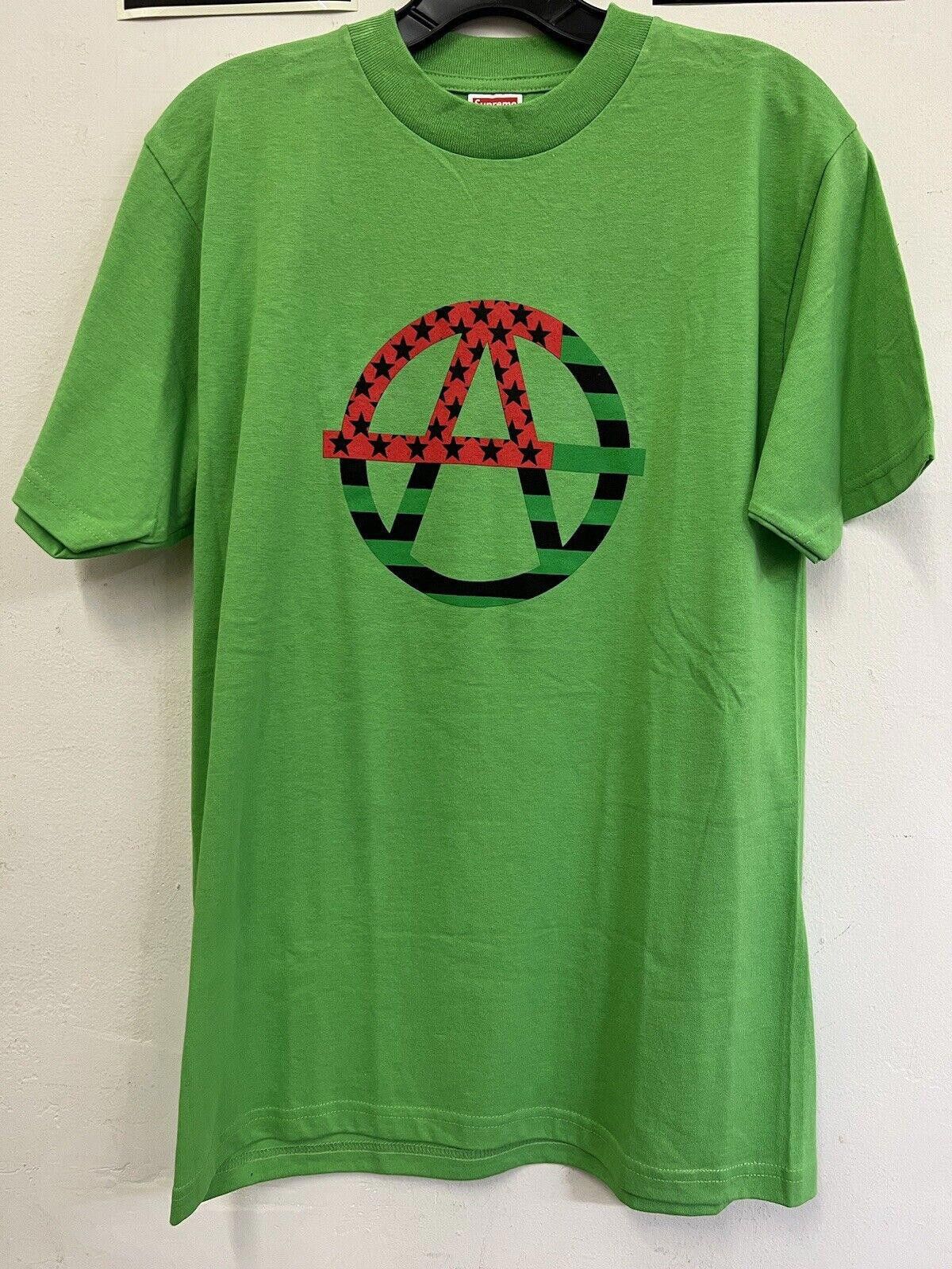 Supreme SS08 Supreme ANARCHY FLAG TEE Green M Size US M / EU 48-50 / 2 - 2 Thumbnail