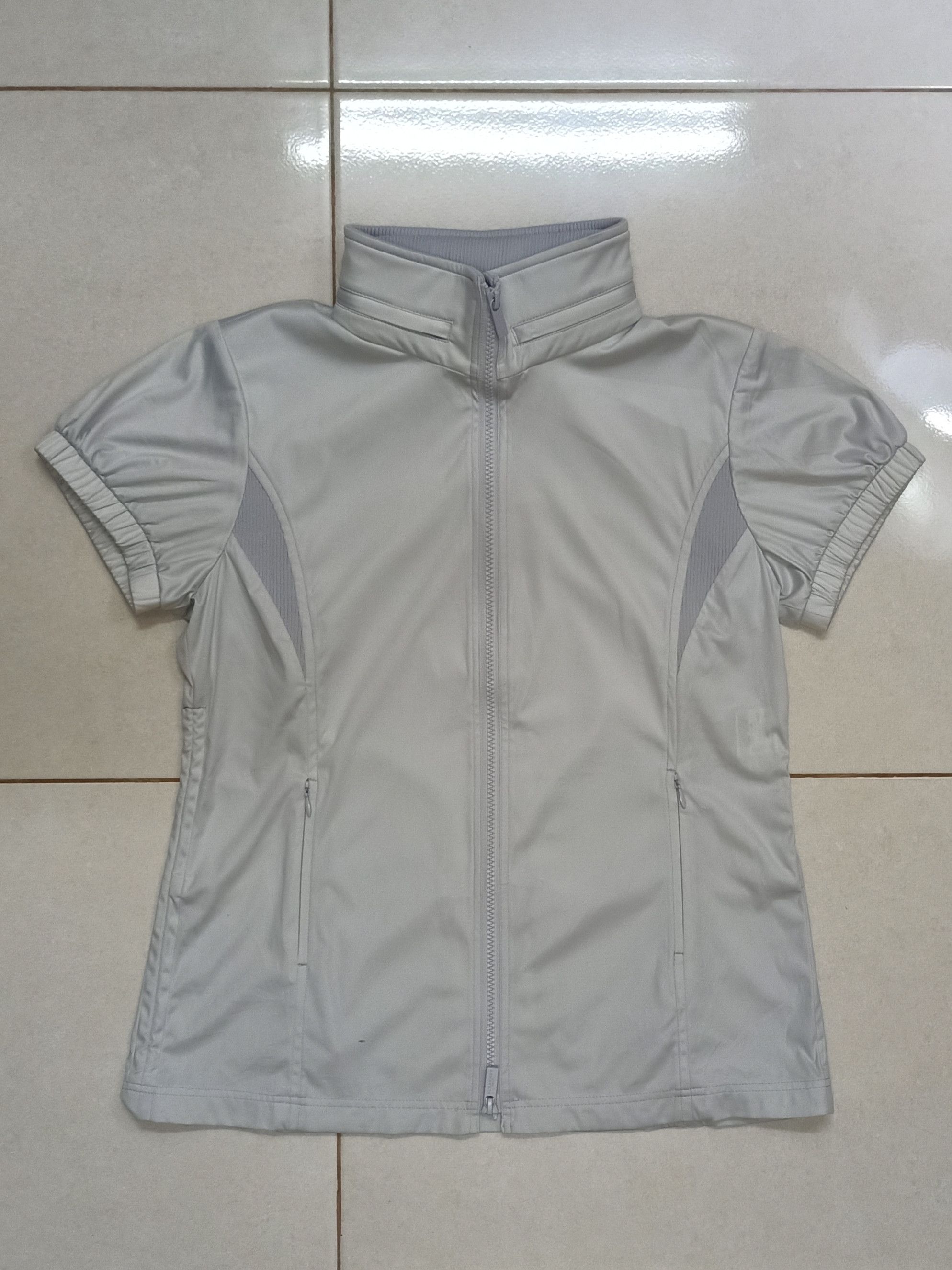 Burberry BURBERRY GOLF White Thin Hoodie Tucked In Golfer Jacket Size M / US 6-8 / IT 42-44 - 4 Thumbnail