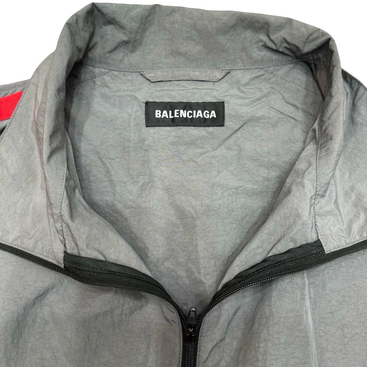 Balenciaga Balenciaga Logo Windbreaker Jacket Size US S / EU 44-46 / 1 - 3 Thumbnail
