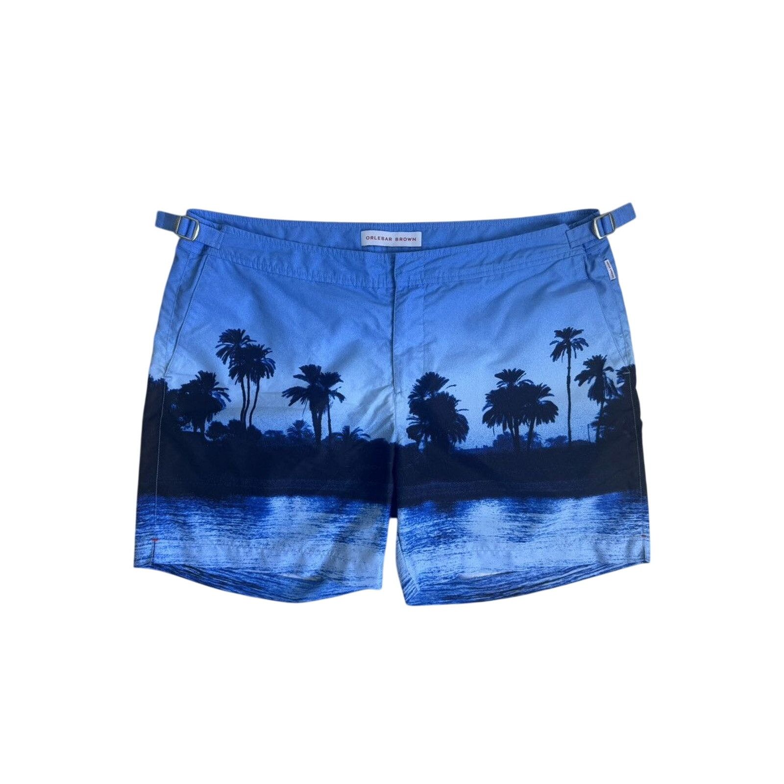 Orlebar Brown Orlebar Brown Bulldog Palm Beach print swim shorts Size US 36 / EU 52 - 1 Thumbnail