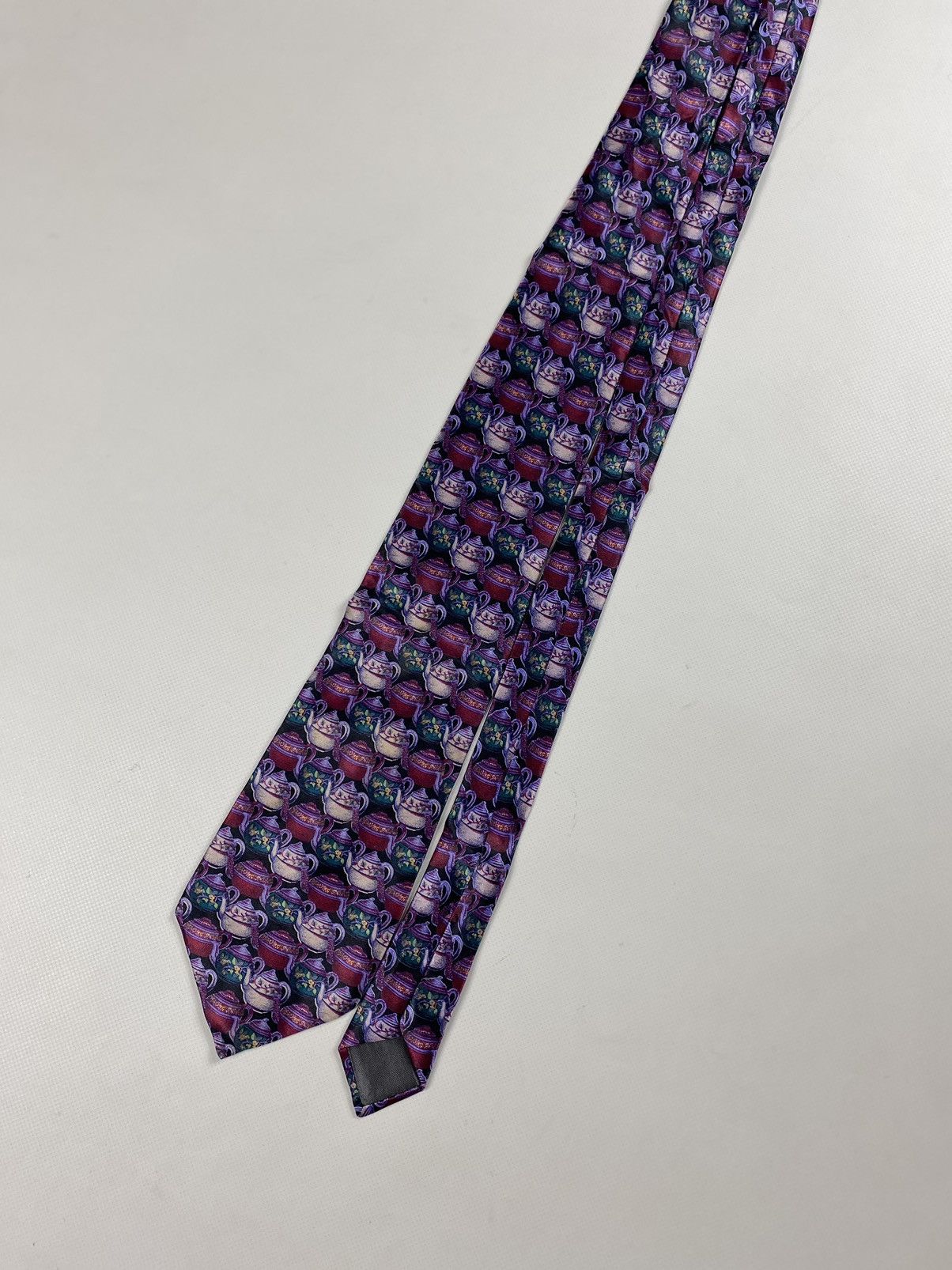 Lanvin × Vintage Lanvin Paris Vintage Patterned Silk Tie Size ONE SIZE - 4 Thumbnail