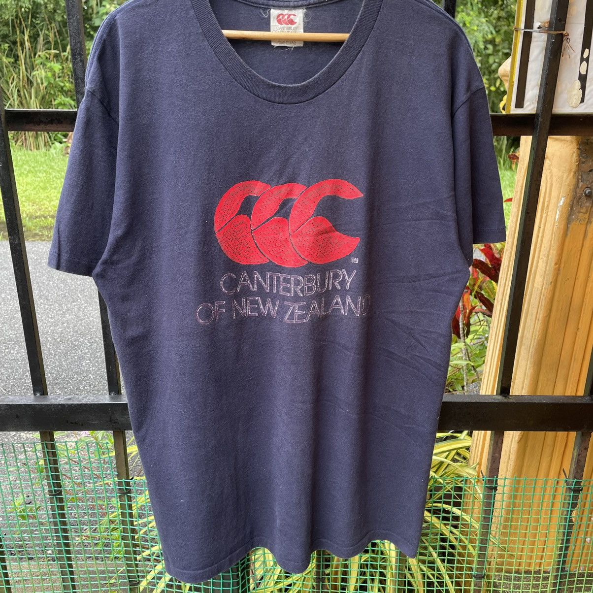 Canterbury of New Zealand 🔥Vintage 90s Canterbury Of New Zealand USA Made Big Logo Tee Size US XL / EU 56 / 4 - 5 Thumbnail