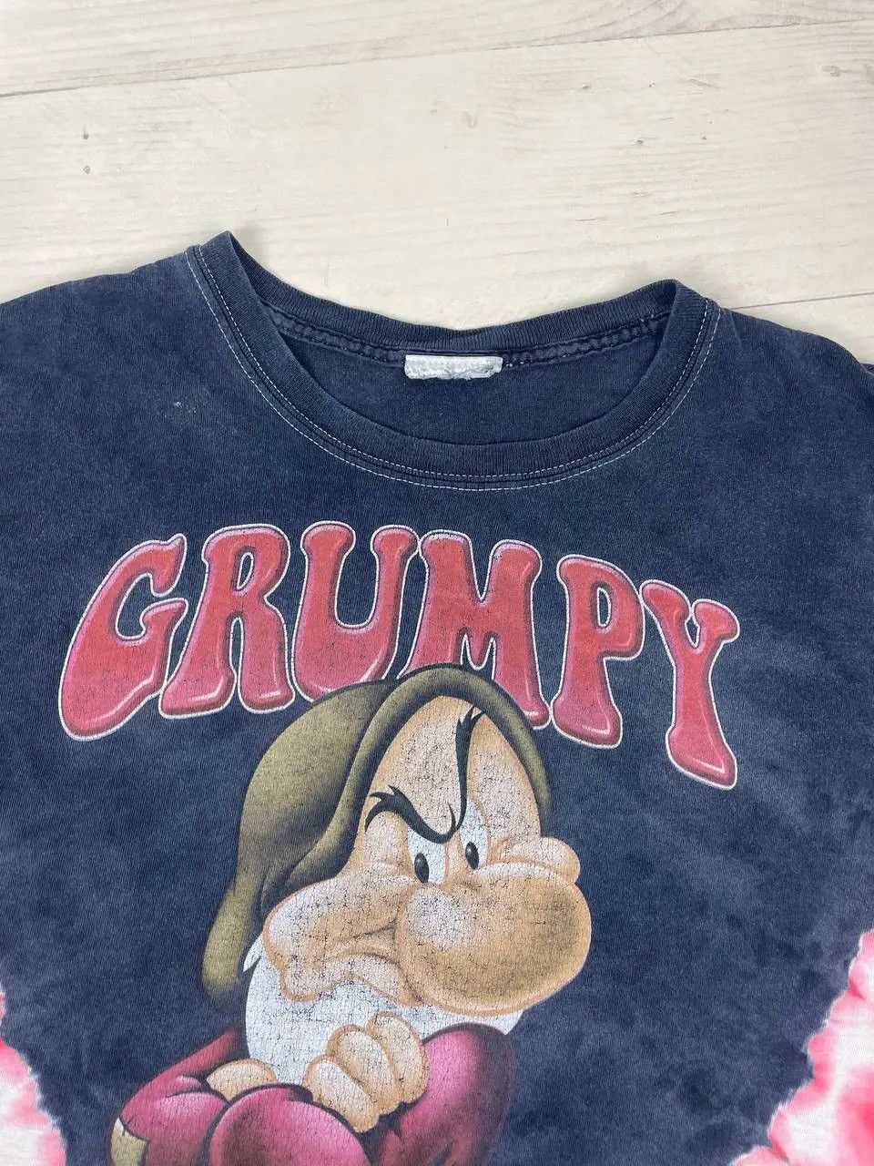 Cartoon Network Walt Disney World Tie Dye Grumpy T-Shirt Snow White 7 Dwarfs Size US XL / EU 56 / 4 - 5 Thumbnail
