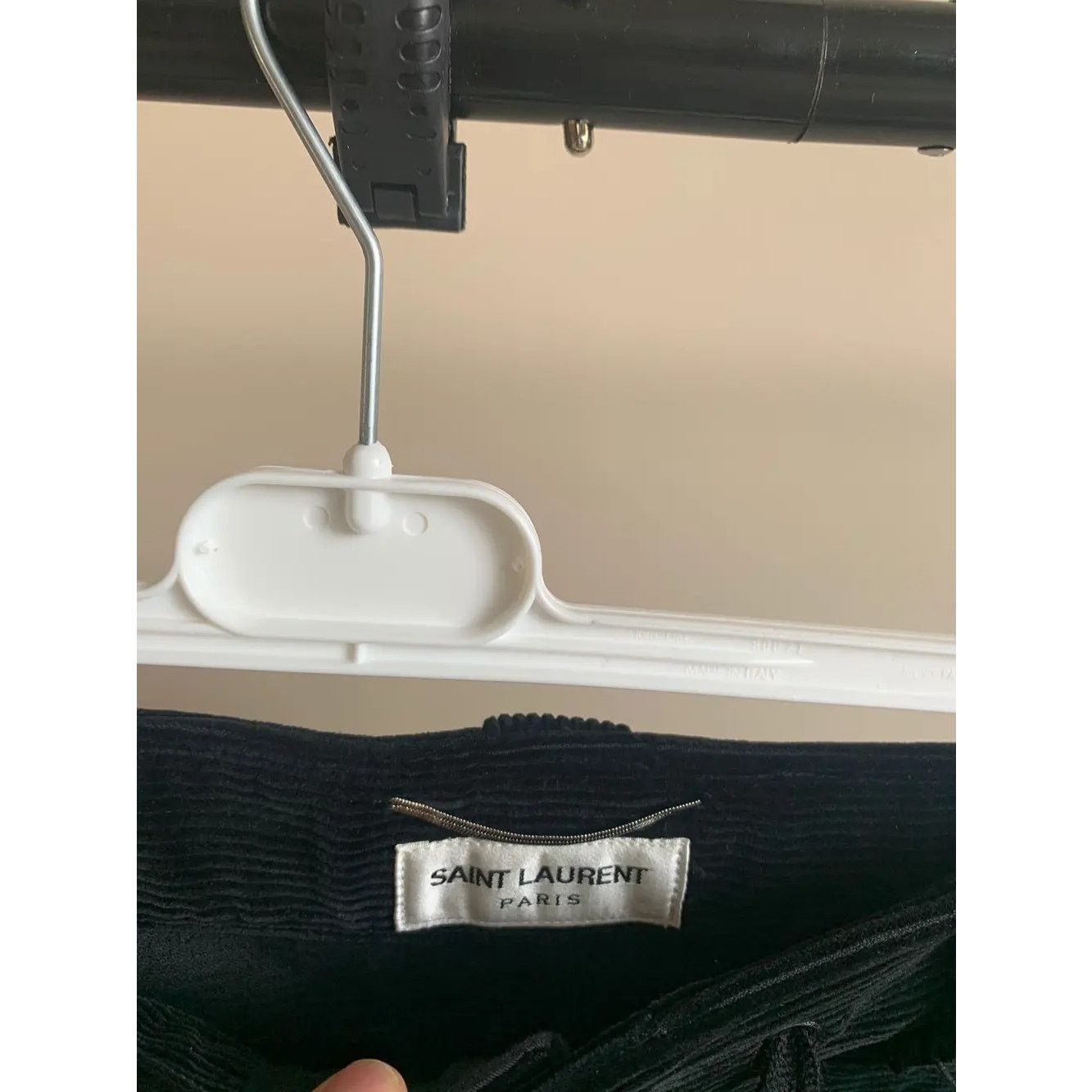 Saint Laurent Paris o1rshd1 Corduroy Drawstring Pants in Black Size US 32 / EU 48 - 10 Thumbnail