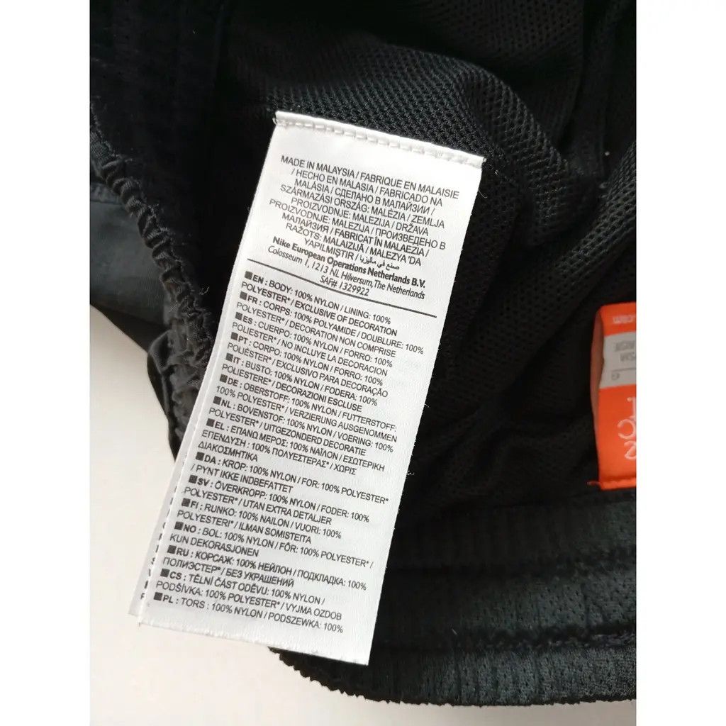 Nike Nike Black Nylon Shorts (L) Size US 34 / EU 50 - 5 Thumbnail