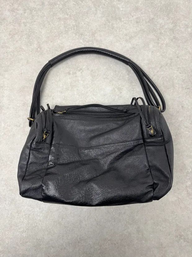 Maison Margiela Maison Margiela Black Leather Handle Daily Bag Size ONE SIZE - 4 Thumbnail