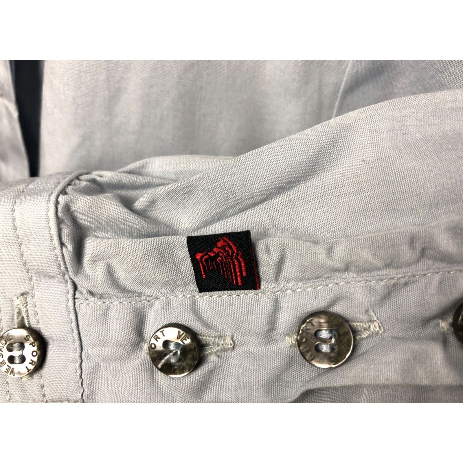 Versace Versace Sport Womens Blouse Shirt Size M Blue Cotton Embroidered - US BUYER NOTE Size M / US 6-8 / IT 42-44 - 7 Thumbnail