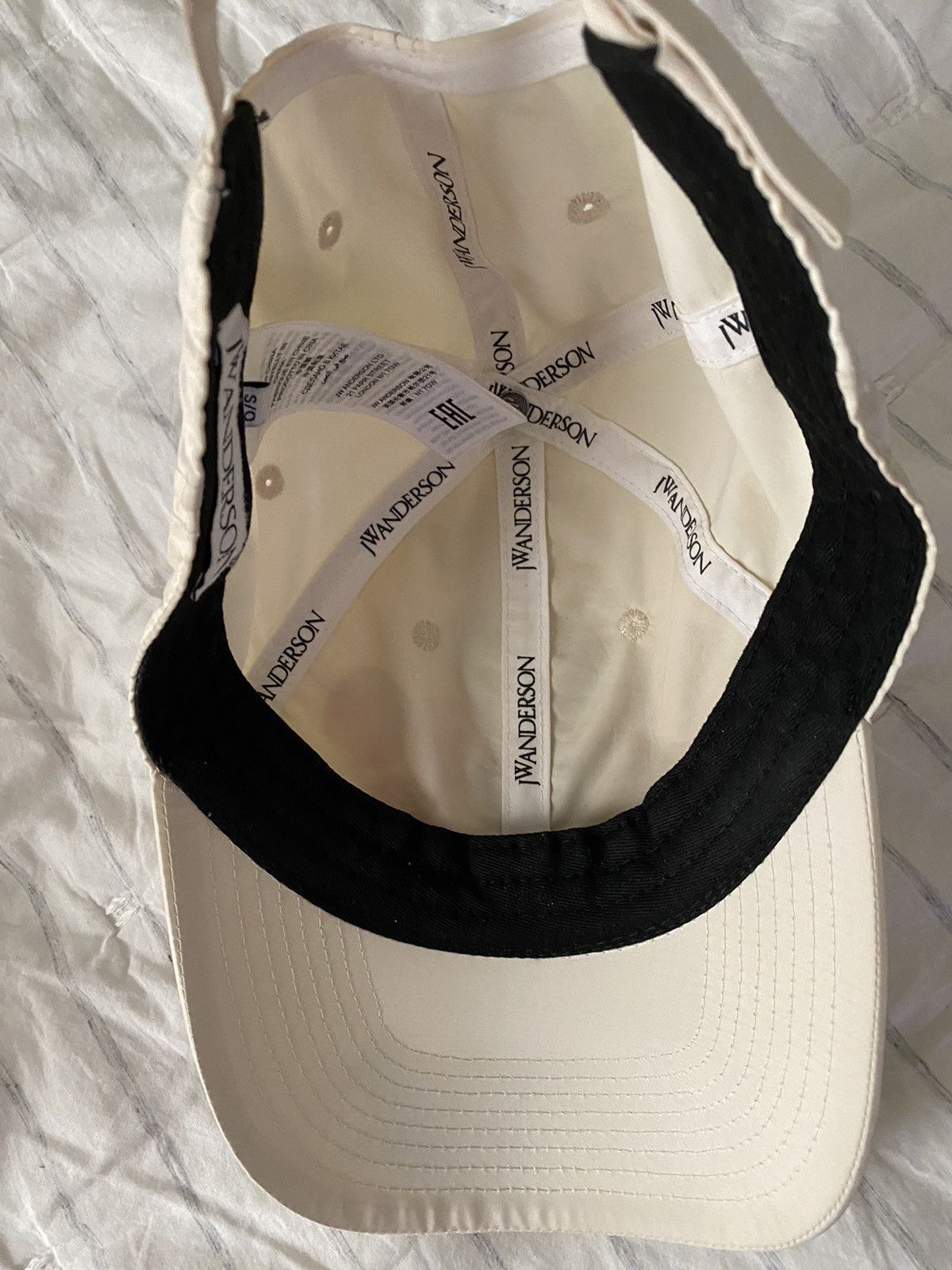 JW Anderson JW Anderson Off White Printed Cap Size ONE SIZE - 13 Thumbnail