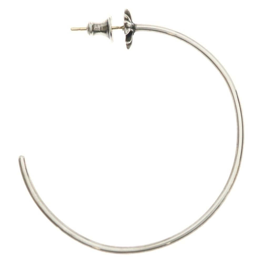 Chrome Hearts Chrome Hearts Silver Hoop Earring BCA099 Size ONE SIZE - 2 Thumbnail