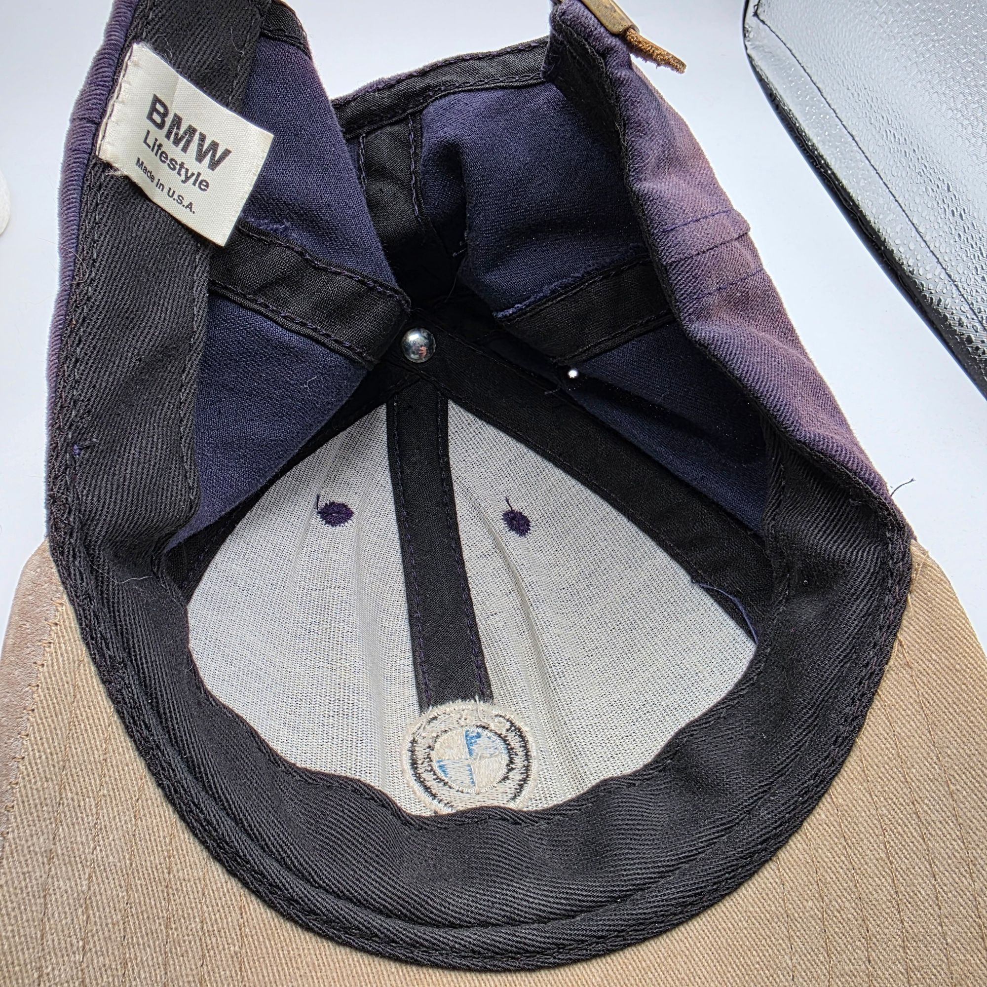 BMW Vintage BMW Lifestyle Adults Hat Cap Made In USA Motorsports Size ONE SIZE - 5 Thumbnail
