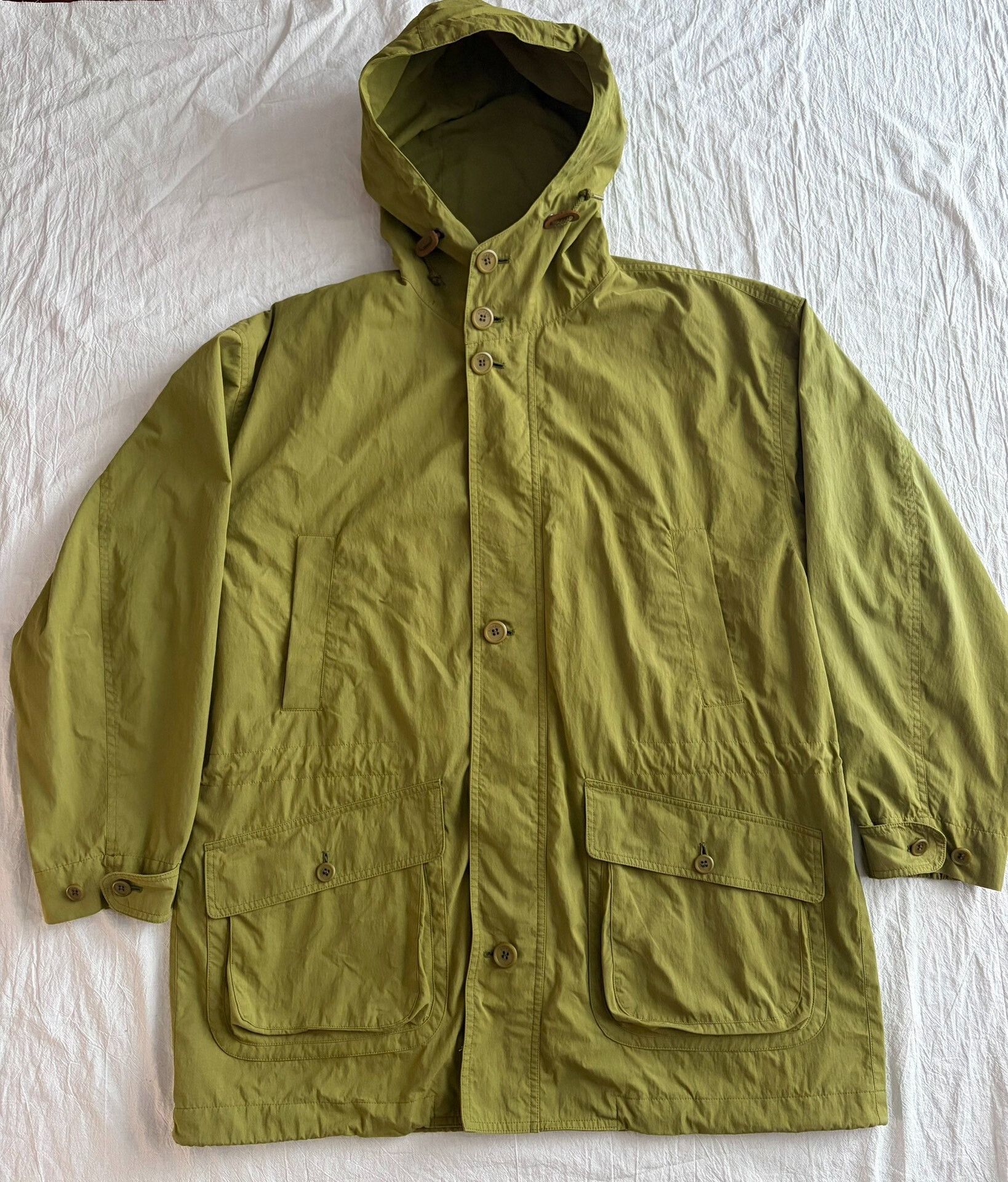 Allegri Allegri Avocado Green Hooded Parka Coat Size US M / EU 48-50 / 2 - 1 Thumbnail