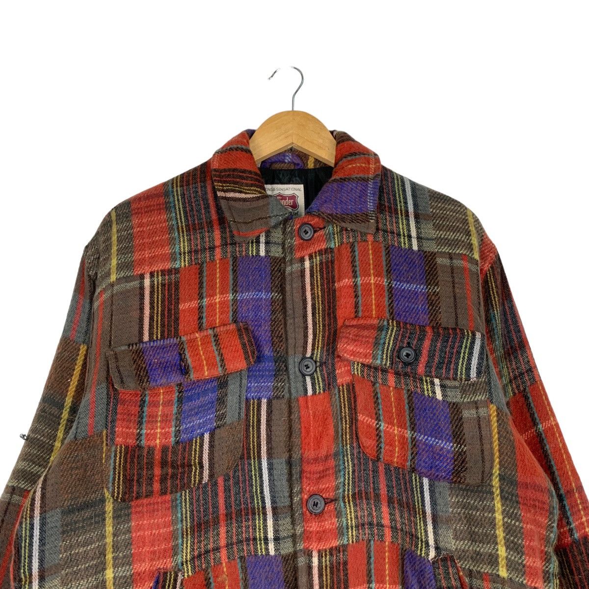 Flannel TASS FINDER Colorway Four Pocket Jacket #1122-C51 Size US M / EU 48-50 / 2 - 2 Thumbnail