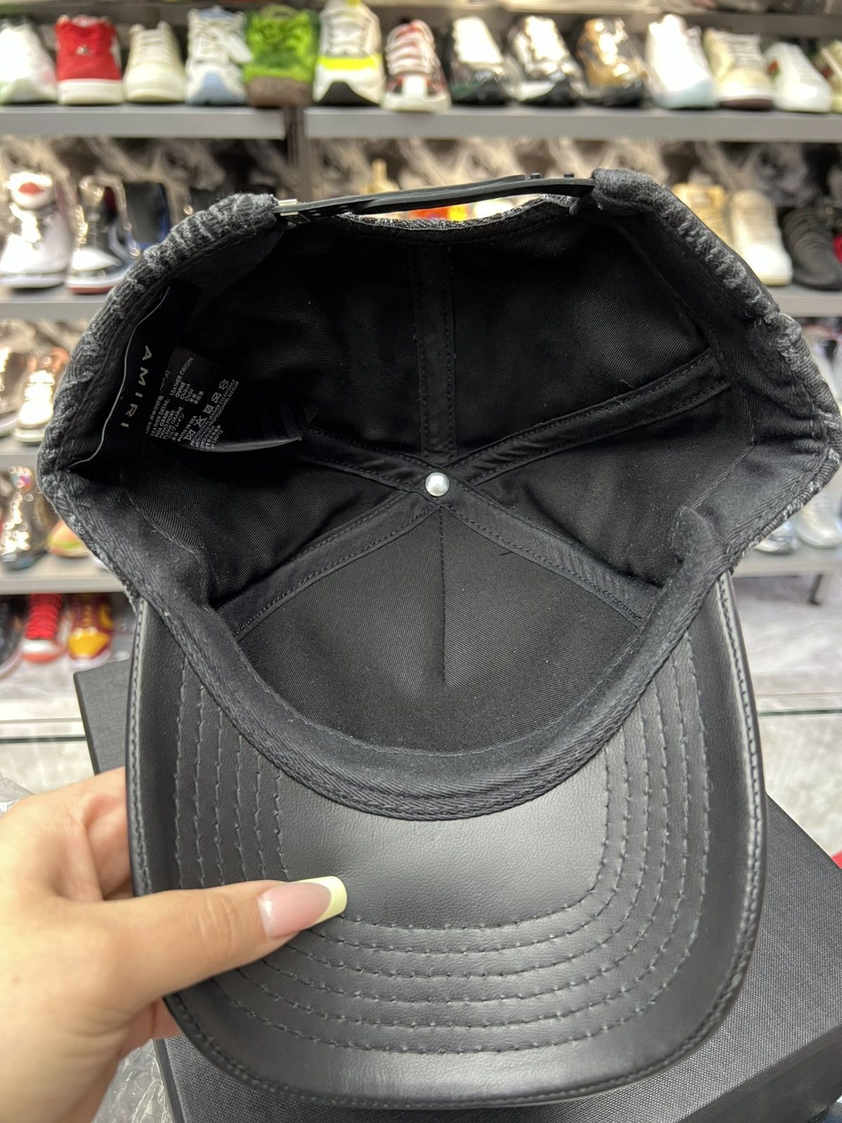 Amiri Amiri Black MA Quad Hat Size ONE SIZE - 7 Thumbnail