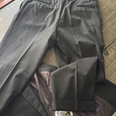 Brooks Brothers Brooks Brothers 1818 Madison Men Suit 44L Two Piece Estrato Size 44R - 7 Thumbnail