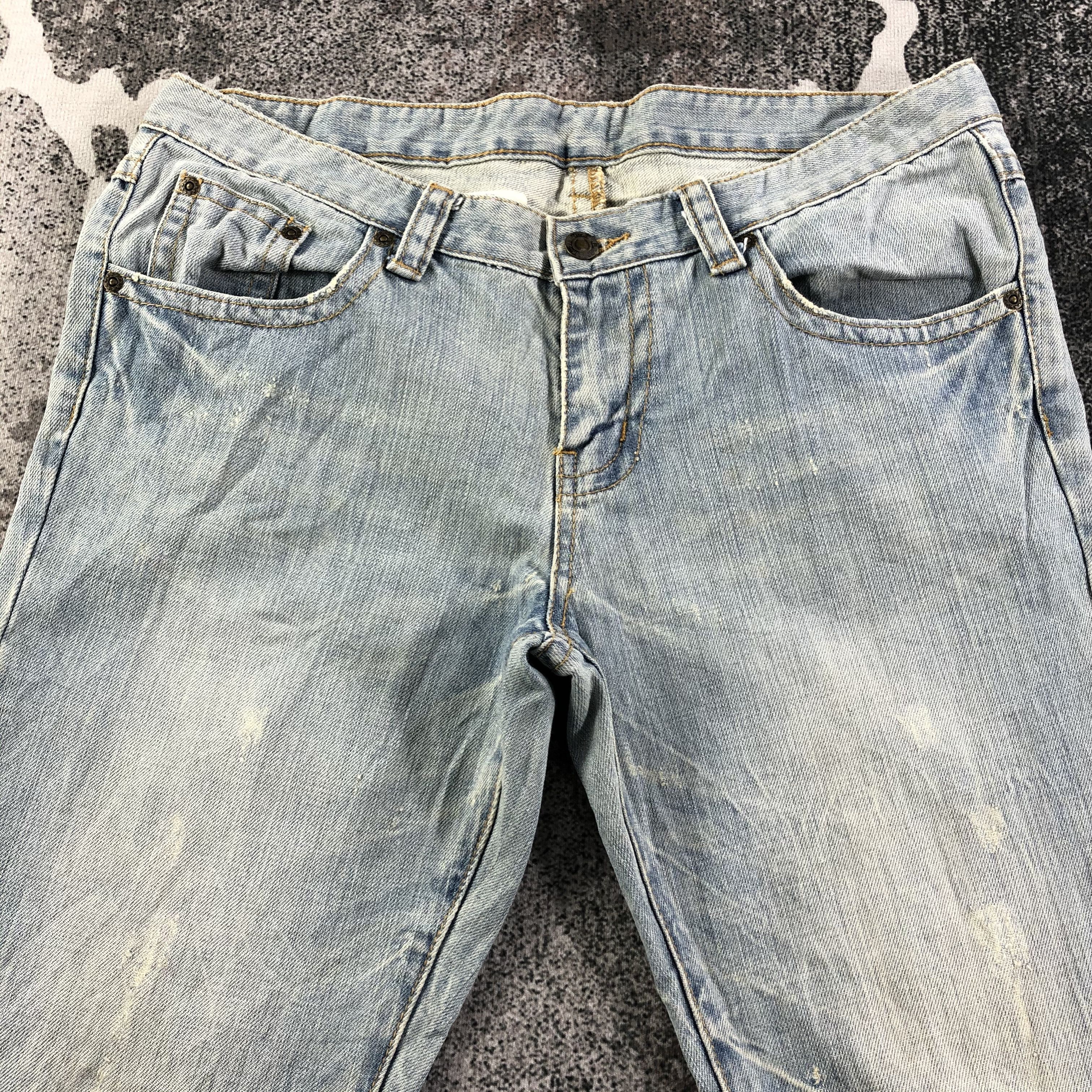 Japanese Brand Japanese Brand Agata Label Jeans Blue Flare Denim KJ1762 Size US 34 / EU 50 - 3 Thumbnail