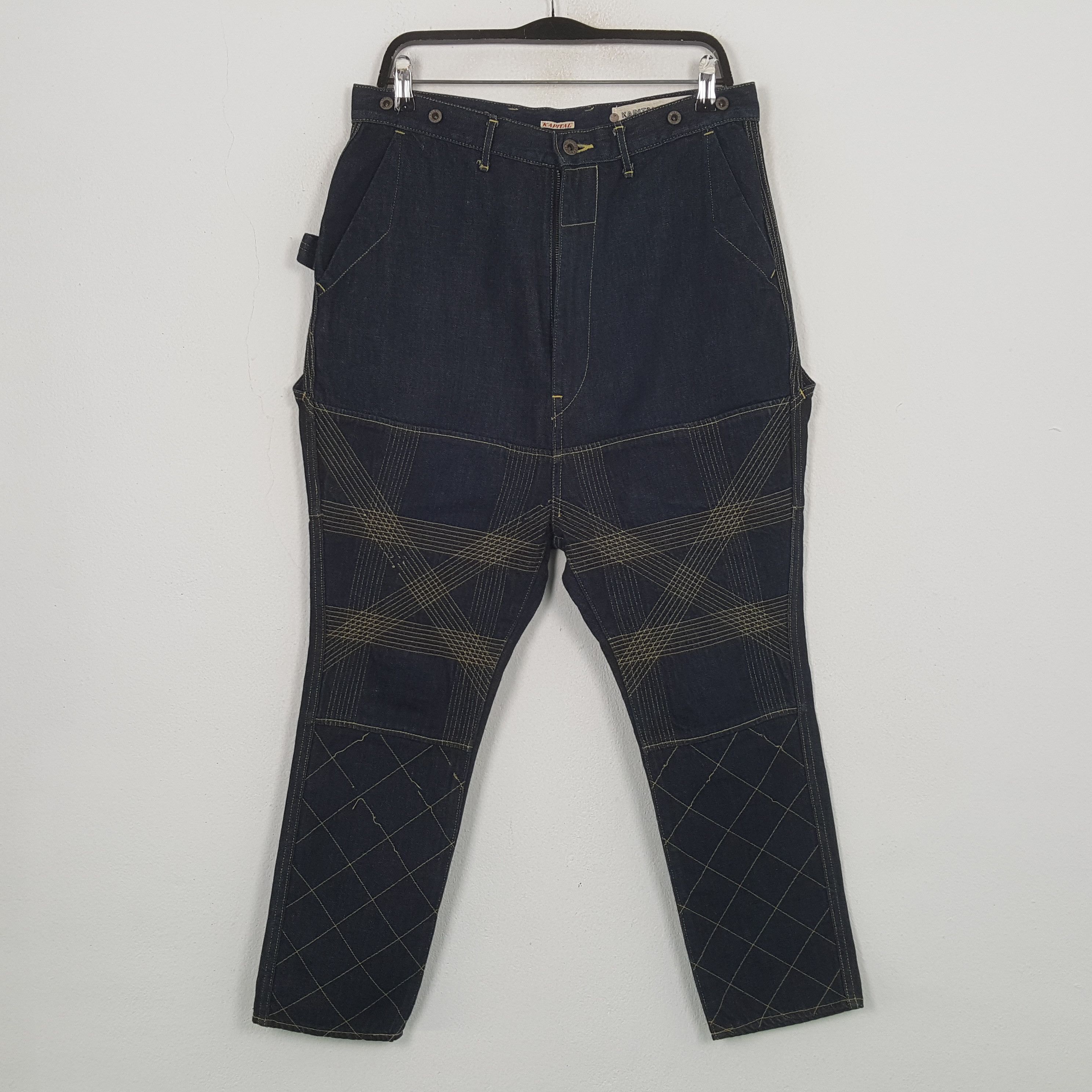Kapital Kapital Japanese Brand Fashion Design Jeans C297N20 Size US 32 / EU 48 - 1 Thumbnail