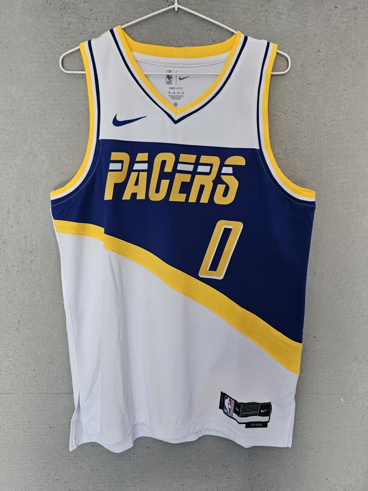NBA Indiana Pacers 0 Tyrese Haliburton Jersey 26 City Edition Size US M / EU 48-50 / 2 - 1 Thumbnail