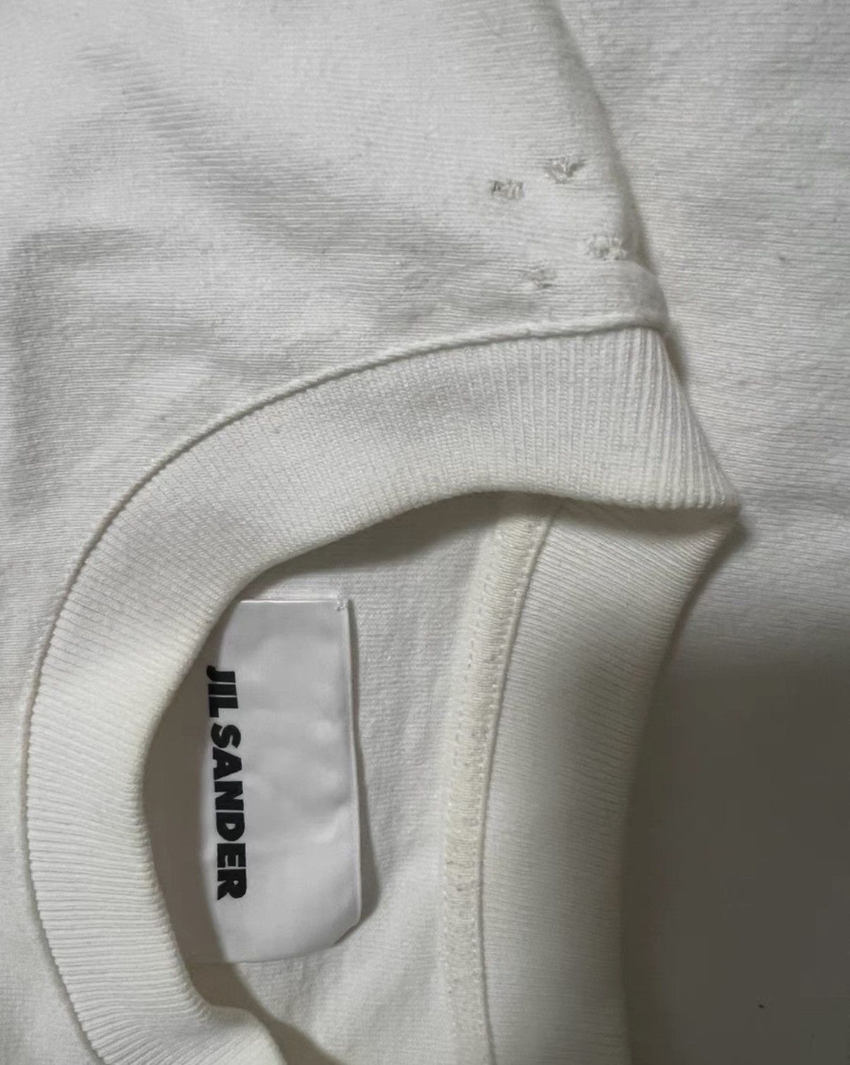 Jil Sander Jil Sander Letter Logo Short Sleeve T-Shirt Size US XS / EU 42 / 0 - 7 Thumbnail