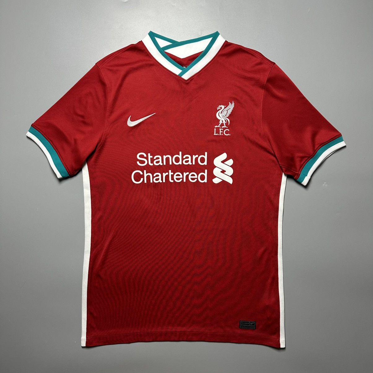 Vintage LIVERPOOL NIKE 2020/2021 FOOTBALL HOME JERSEY #20 DIOGO JOTA Size US M / EU 48-50 / 2 - 2 Thumbnail