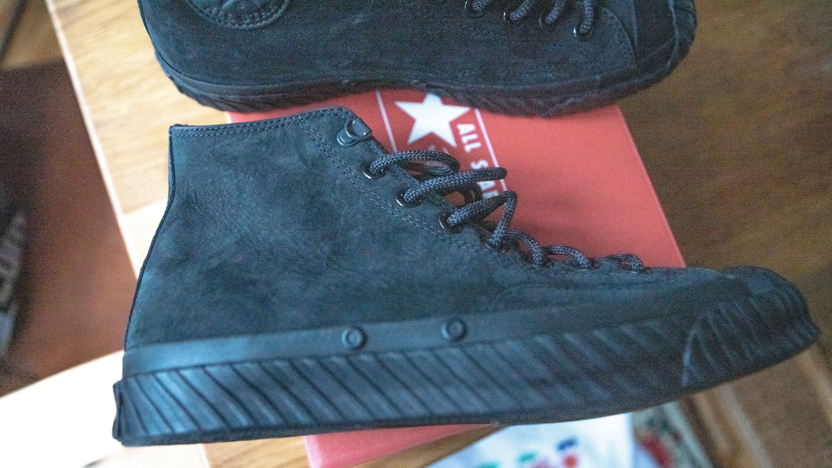 Converse All Star Converse Chuck 70 Black Leather High Top Size US 9.5 / EU 42-43 - 9 Thumbnail