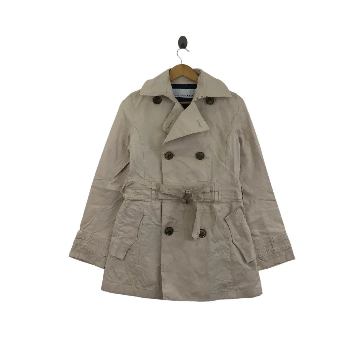 Issey Miyake × Sunao Kuwahara Vintage ISSEY MIYAKE I.S SUNAO KUWAHARA Pea Coat Jacket Size S / US 4 / IT 40 - 1 Thumbnail
