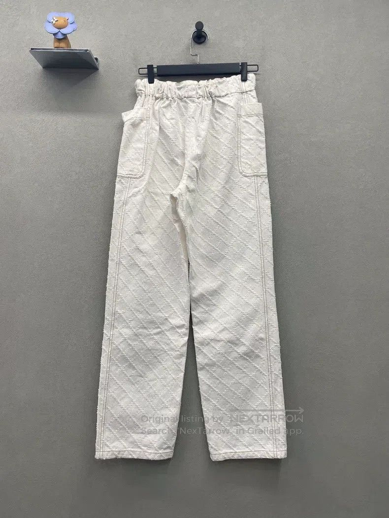 Chanel Chanel White straight jeans Size 24" / US 00 / IT 34 - 2 Thumbnail