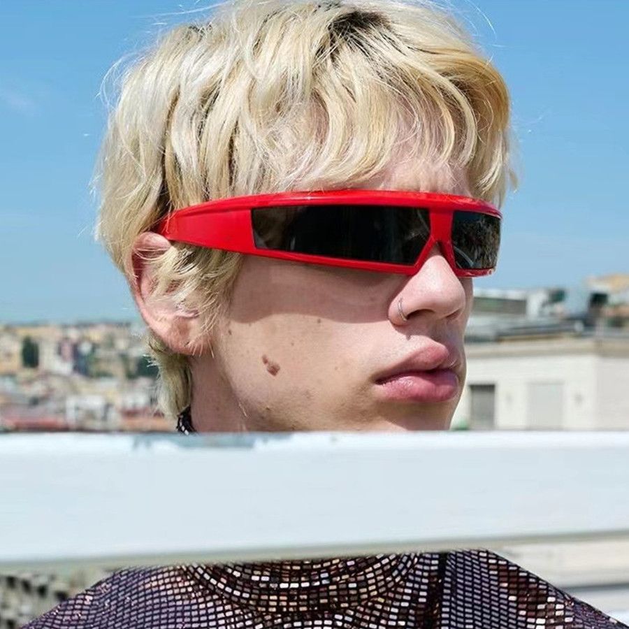Electric Visual Modern Street ins style custom avant-garde sunglasses Size ONE SIZE - 1 Thumbnail