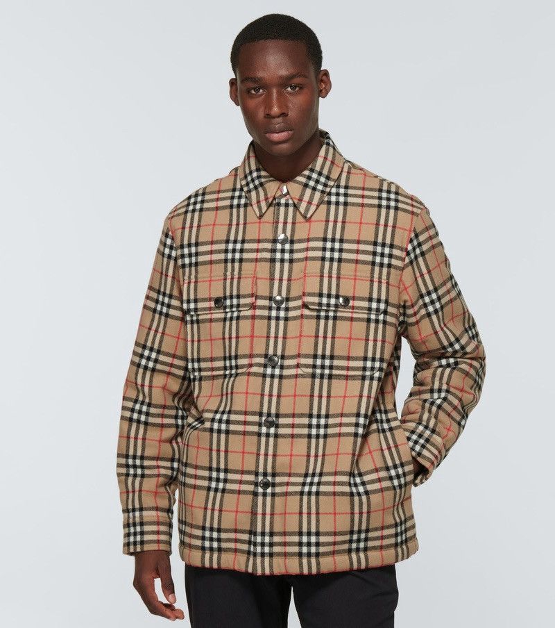 Burberry Burberry Archive Virgin Wool Check Overshirt Jacket Large Size US L / EU 52-54 / 3 - 15 Thumbnail
