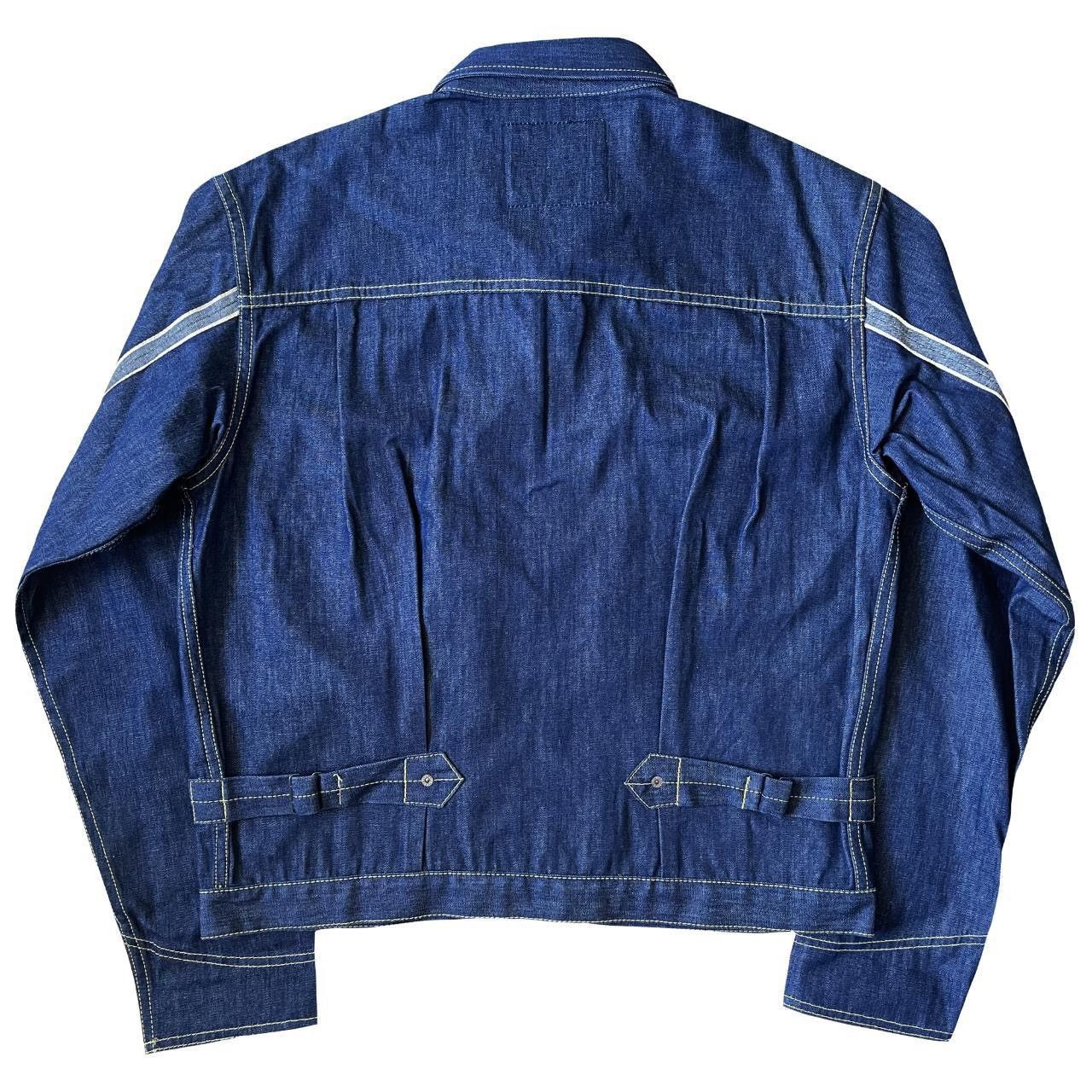Evisu Evisu Seagull Denim Jacket Size US XL / EU 56 / 4 - 2 Thumbnail