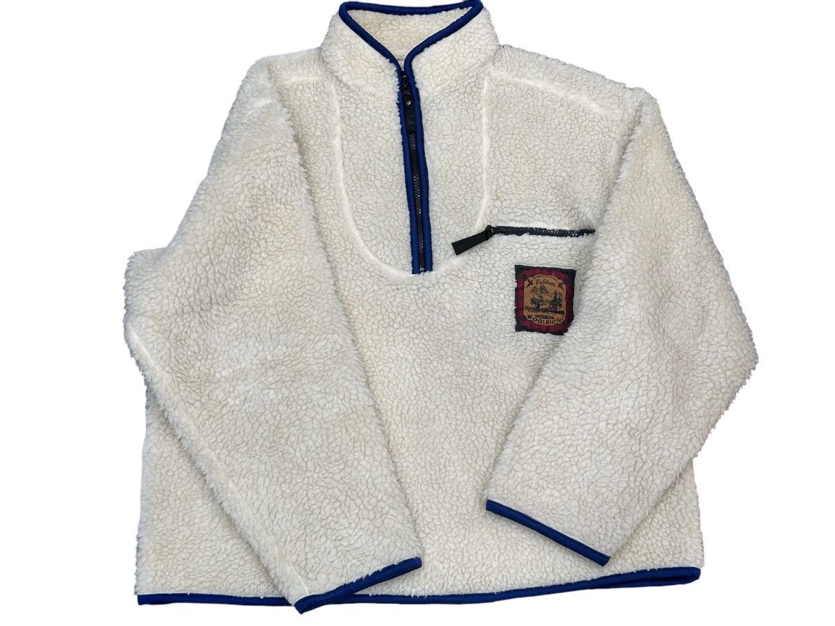 Patagonia × Woolrich Woolen Mills Rare Vintage WOOLRICH Retro Deep Pile Sherpa Fleece Size US L / EU 52-54 / 3 - 1 Thumbnail