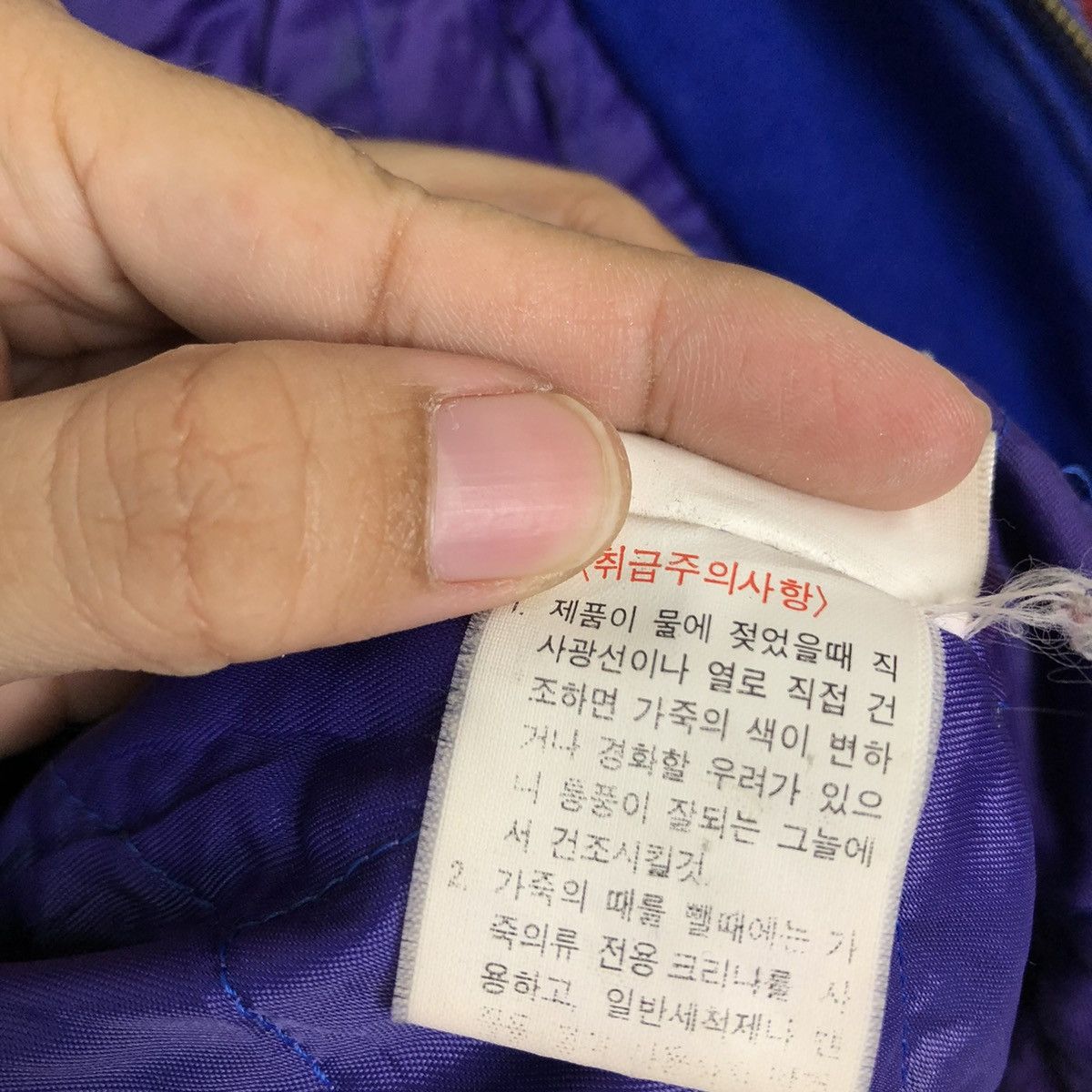 Guess 📌ACCEPT BINDING OFFER📌VINTAGE GUESS LEATHER VARSITY JACKET Size US L / EU 52-54 / 3 - 17 Thumbnail
