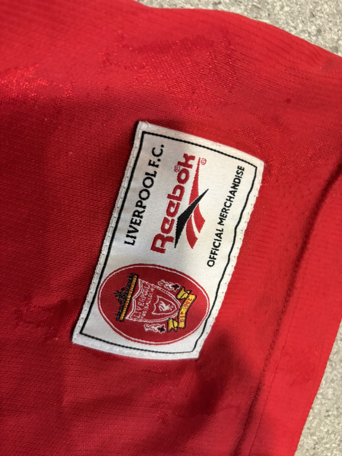 Reebok Liverpool 1996-1997-1998 Home Shirt - XL Size US XL / EU 56 / 4 - 8 Thumbnail