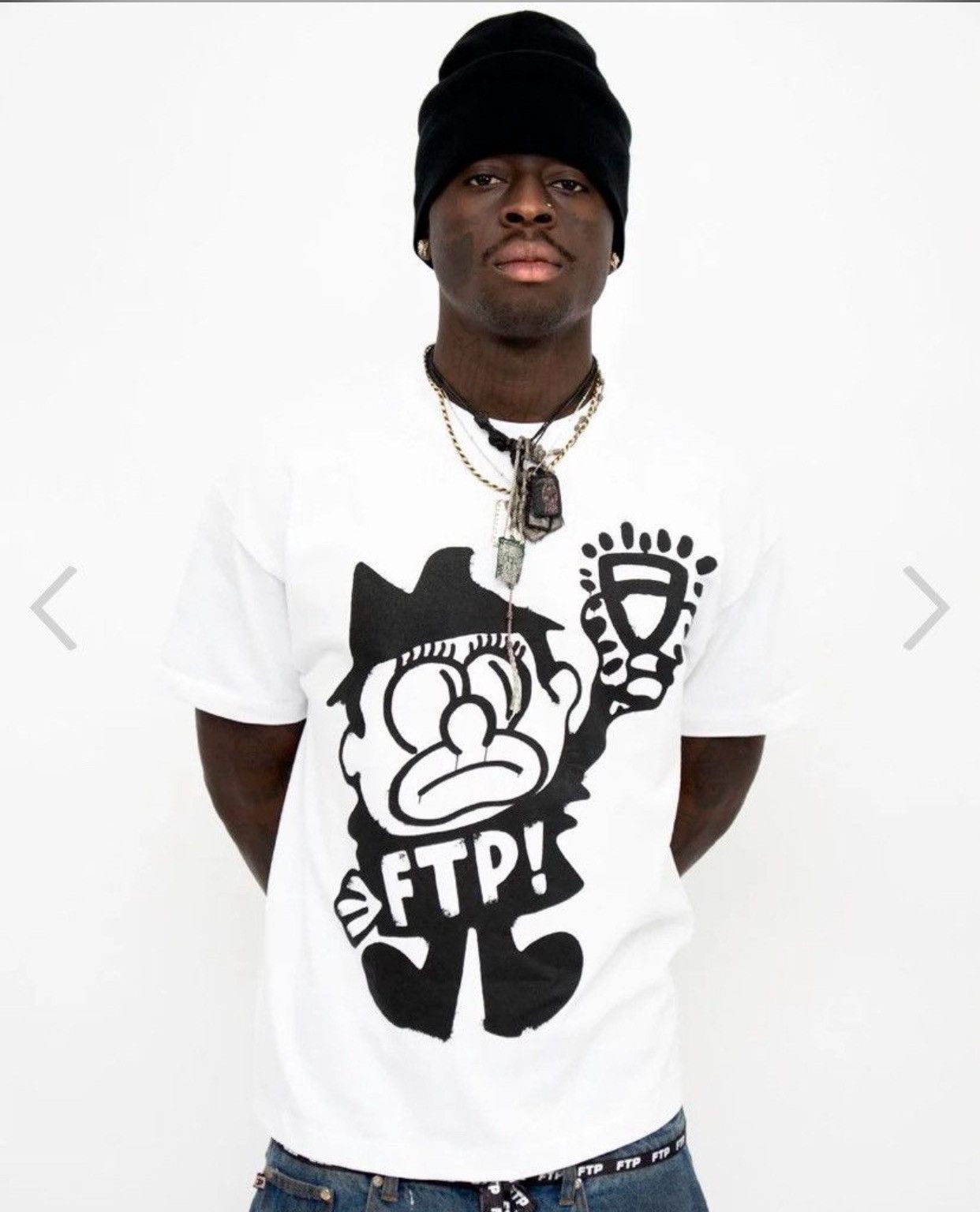 専用　FTP fuck the population Tシャツ XL Fuck The Population FTP x G59 $uicideboy$ tee | Grailed