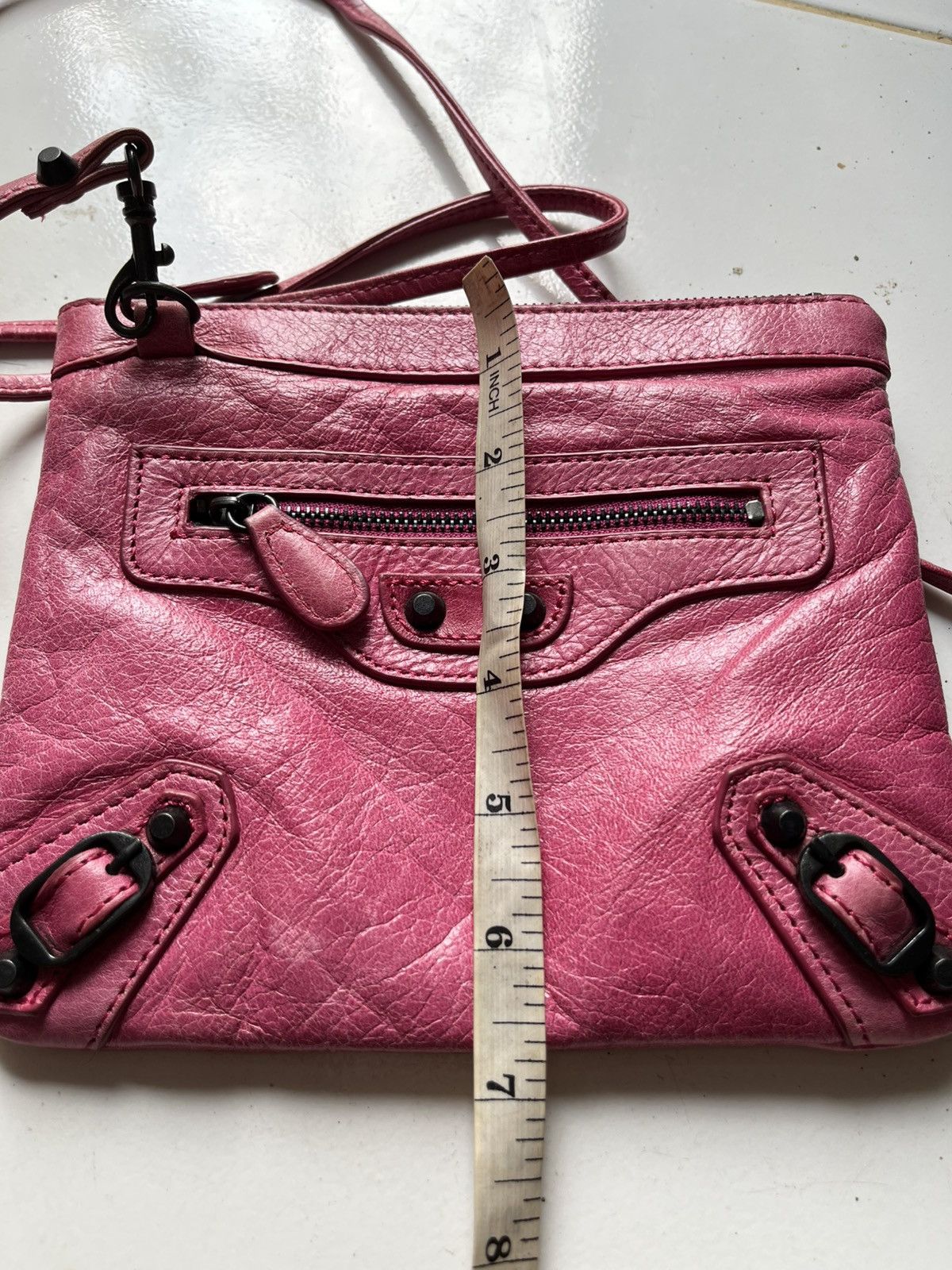 Vintage Pink city leather mini bag Size ONE SIZE - 3 Thumbnail