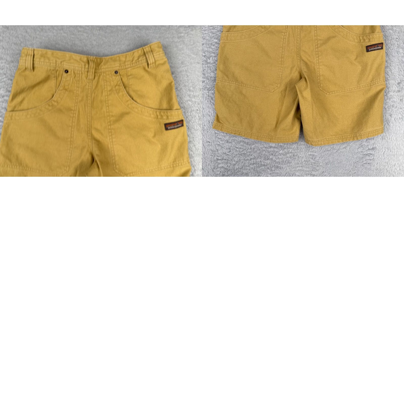 Patagonia Patagonia Shorts Women 6 Yellow Khaki All Seasons Hemp Canvas 8" Hike Camp 29x8 Cargo Regular Women's Beige 8" Inseam 29" Size 28" / US 6 / IT 42 - 10 Thumbnail