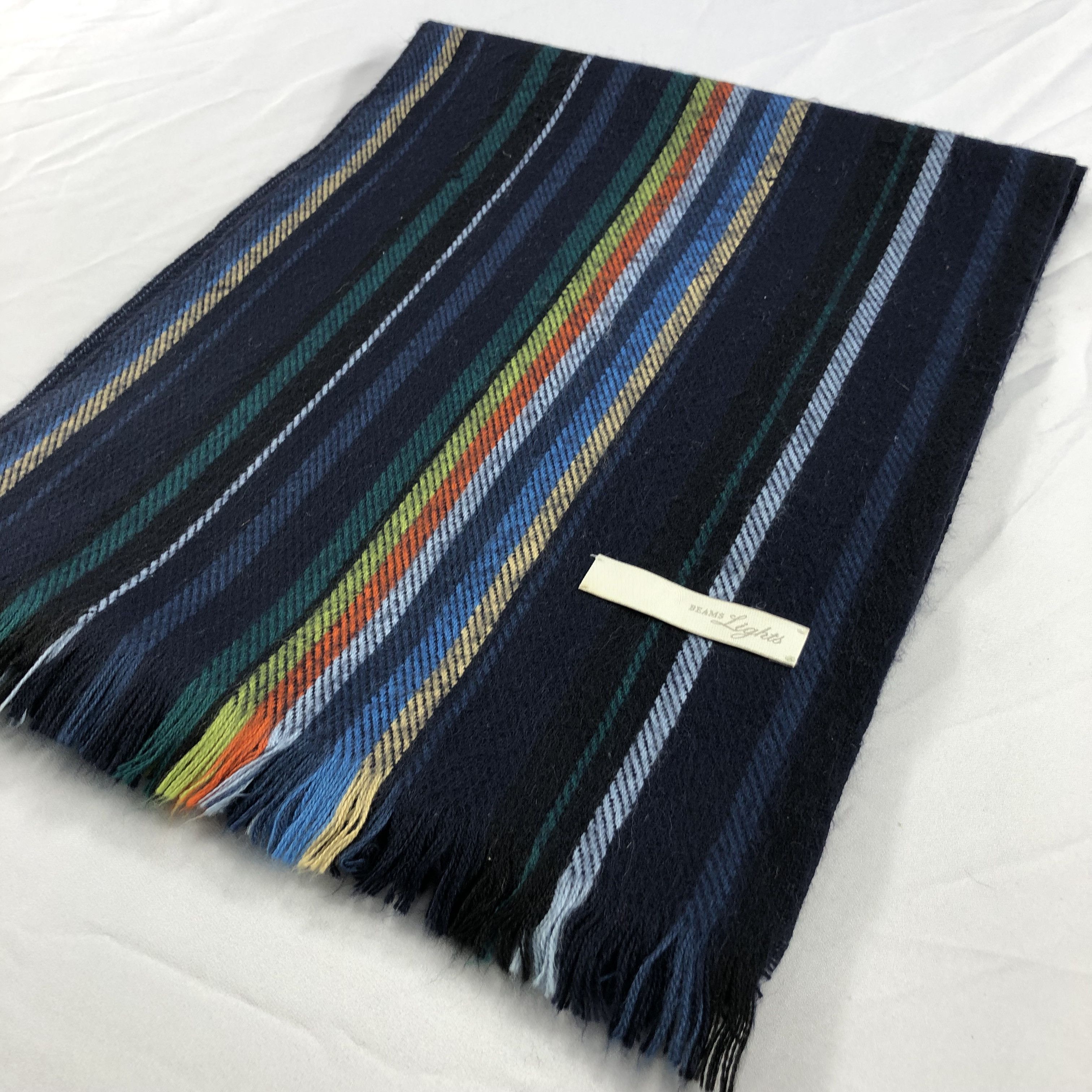 Beams Plus Beams Light Wool Scarf Muffler V909 Size ONE SIZE - 3 Thumbnail