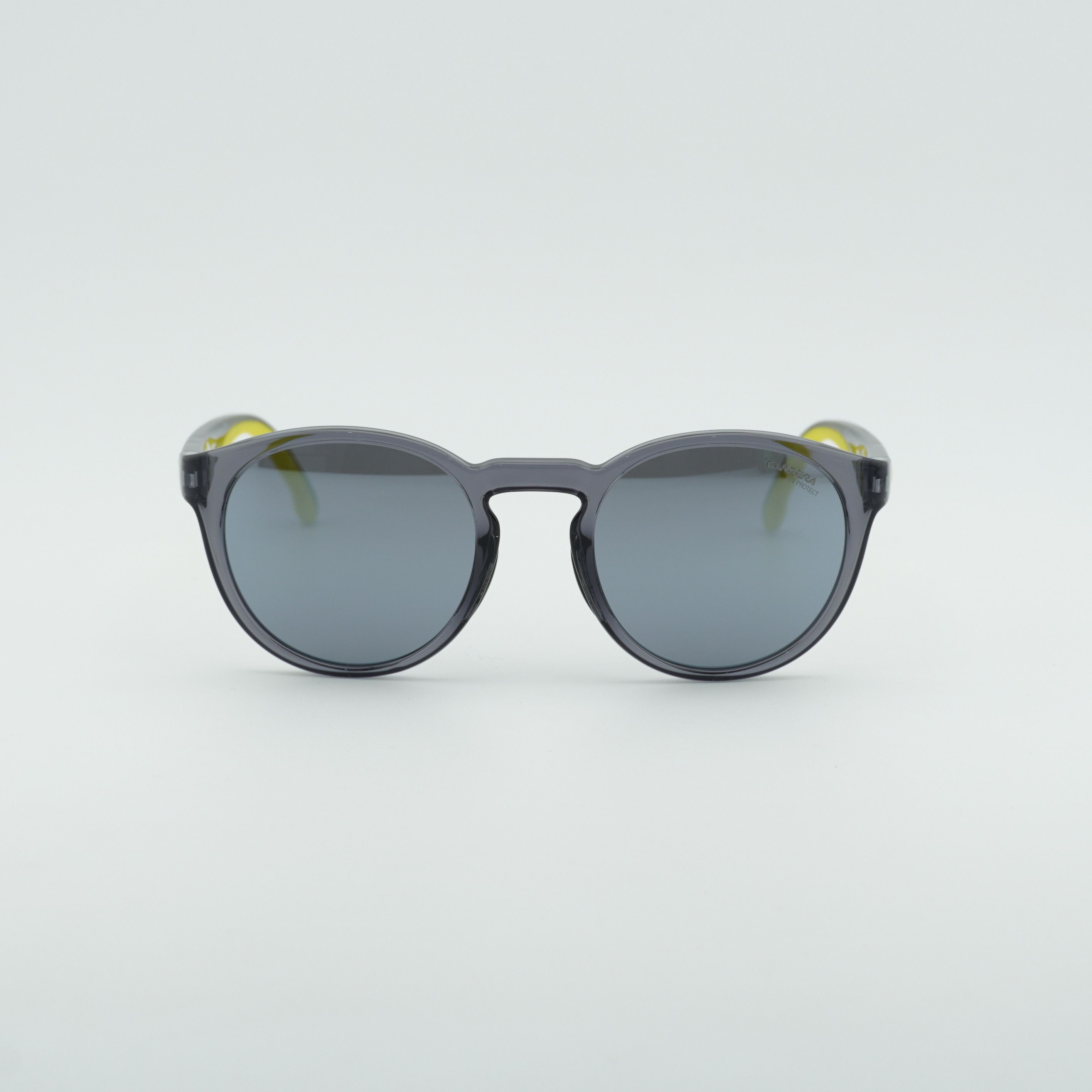 Carrera CARRERA 8056/S 0KB7 T4 Sunglasses Grey Round Frame Size ONE SIZE - 8 Thumbnail