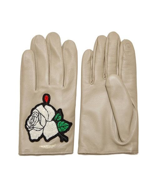 UNDER COVER 2003AW PAPER DOLL期 レザーグローブ Undercover AW03 “Paper Doll” Skeleton Leather Gloves One