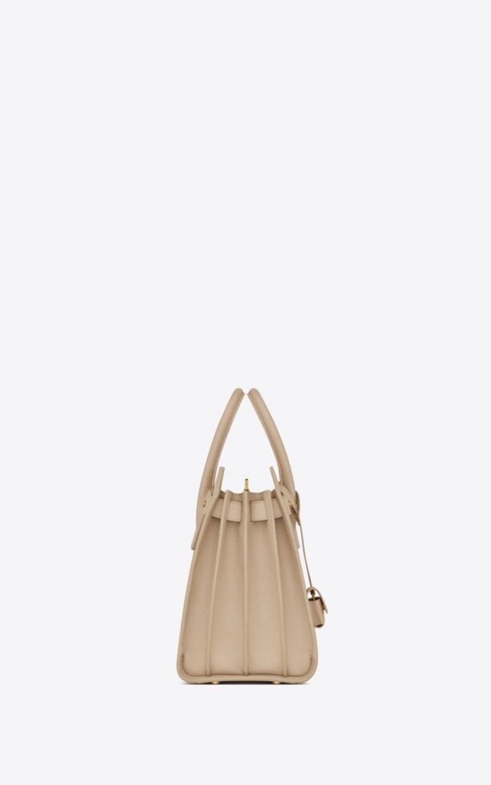 Saint Laurent Paris o1b1hav110824 Size: OS / Supple Sac De Jour Bag in Beige Size ONE SIZE - 3 Thumbnail
