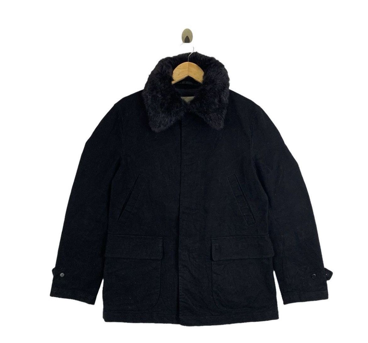 RARE Vintage Japanese Fur Collar Jacket