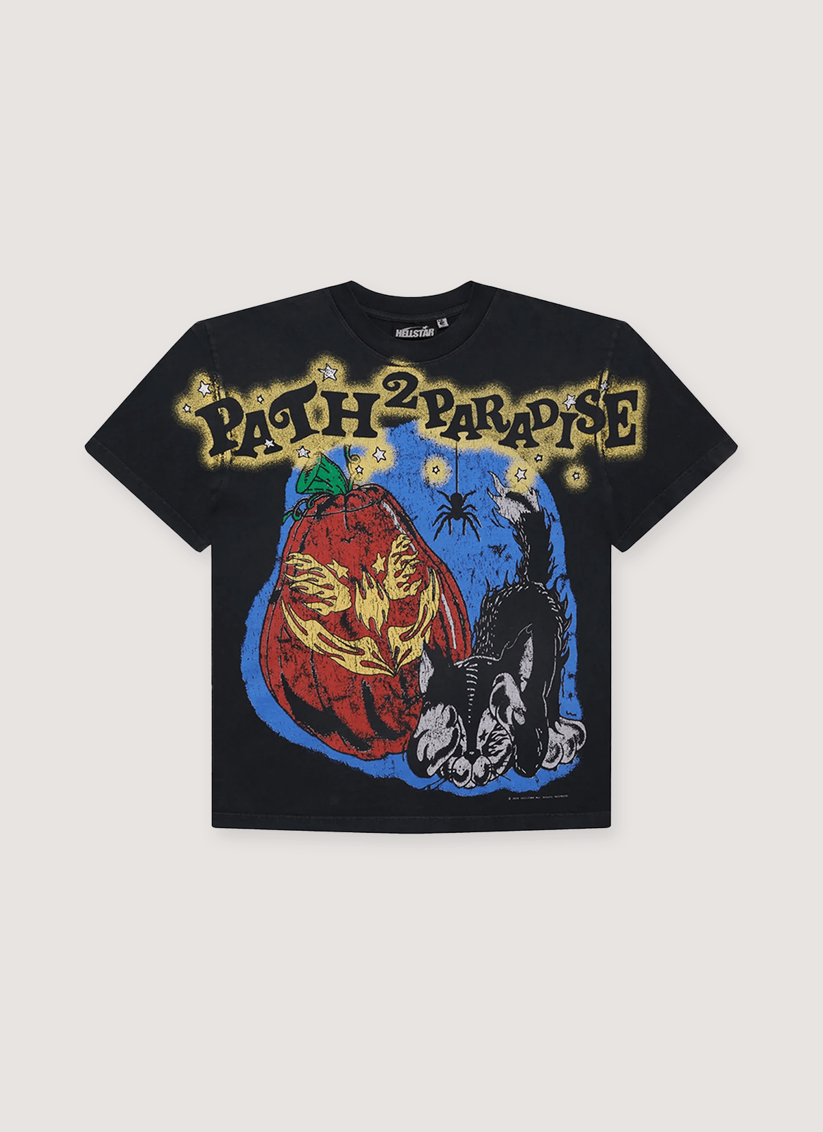 HELLSTAR Halloween 1996 P2P Tee Vintage Black Size US XL / EU 56 / 4 - 1 Thumbnail