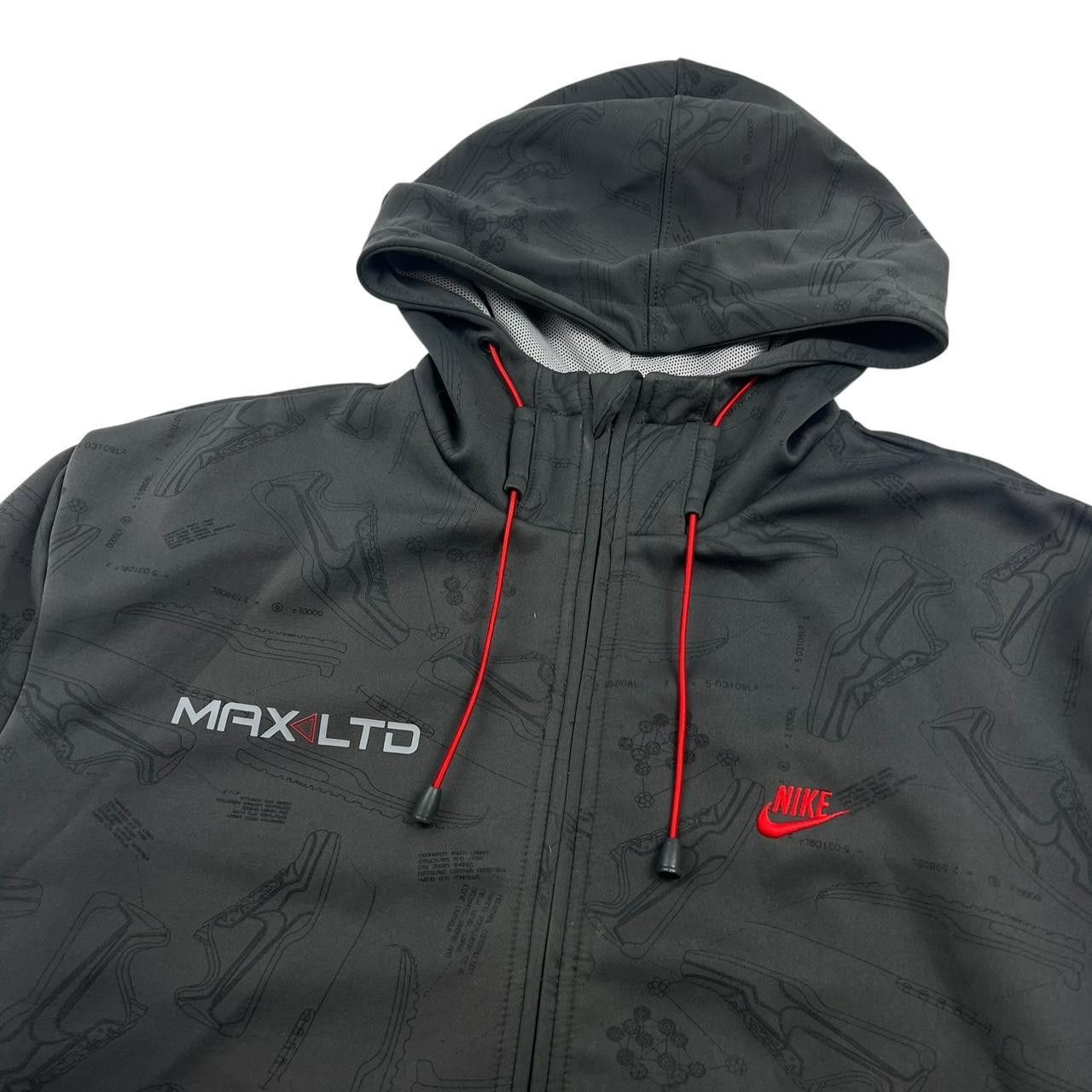 Nike Vintage Nike Air Max LTD Hoodie - Extra Large-... Size US XL / EU 56 / 4 - 4 Thumbnail