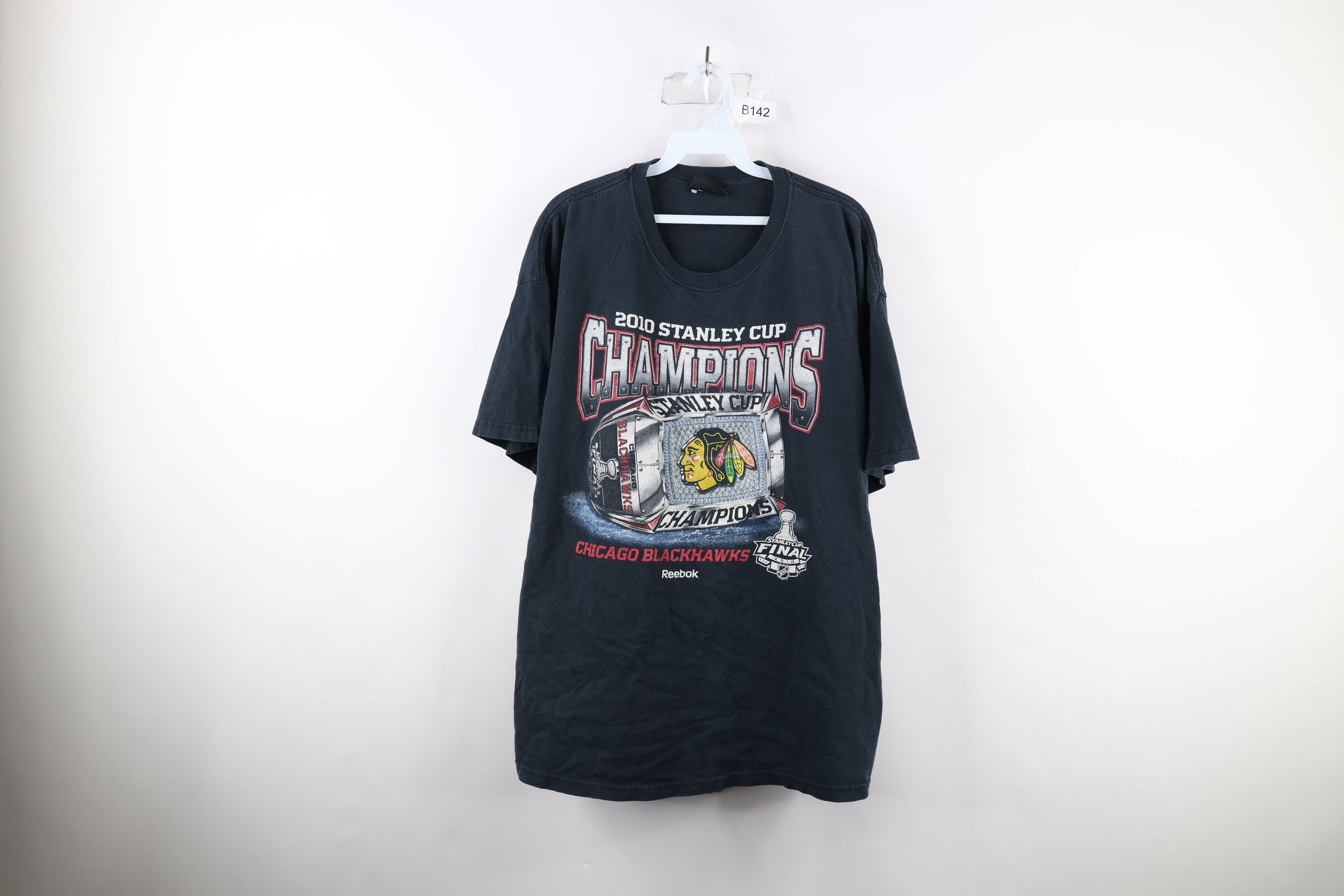 Reebok 2013 Stanley Cup Champion Chicago Blackhawks Tee Shirt