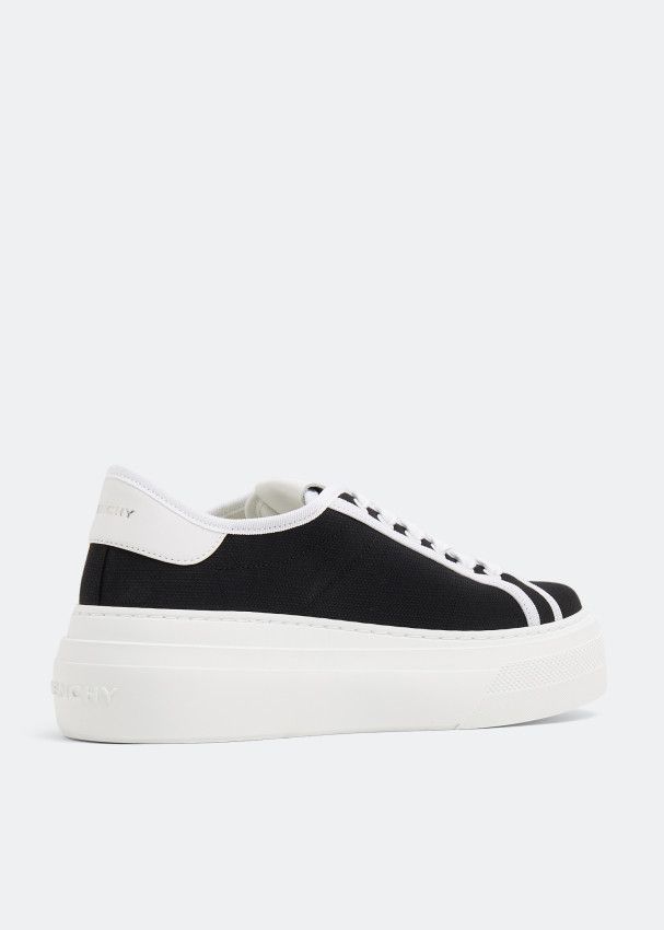 Givenchy o1loc1c0724 City Platform Sneakers in Black Size US 8 / IT 38 - 3 Thumbnail