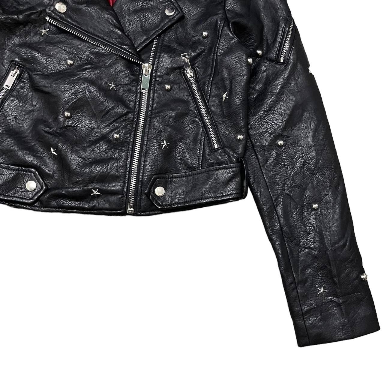 Forever 21 Forever 21 Double Collar Motorcycle Jacket Size M / US 6-8 / IT 42-44 - 4 Thumbnail
