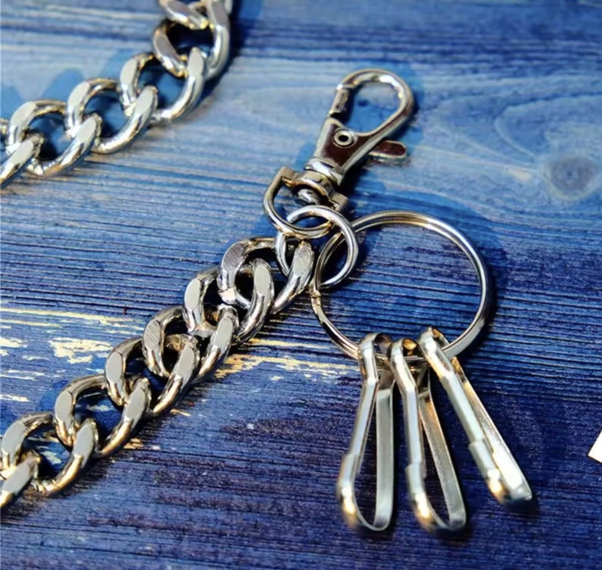 Jewelry Cuban Link Wallet Chain Size ONE SIZE - 5 Thumbnail